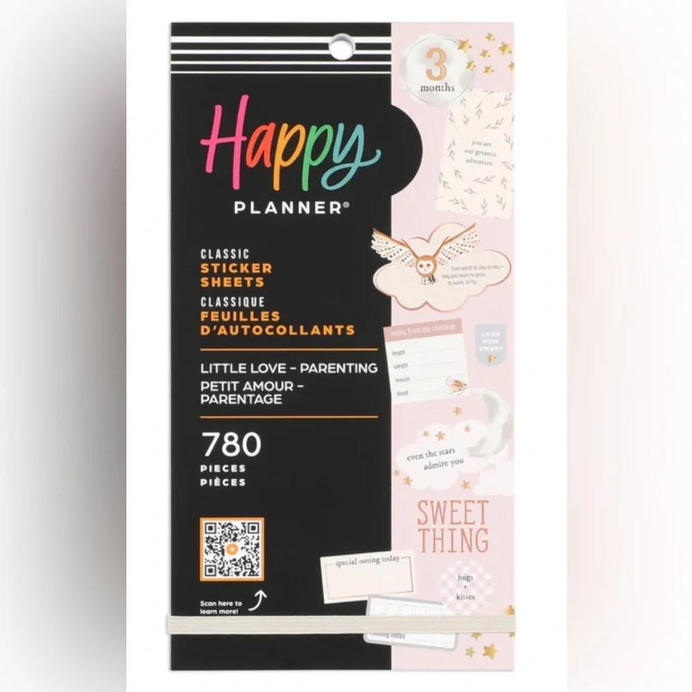 NWT-Happy Planner - Little Love Baby VALUE PACK STICKERS